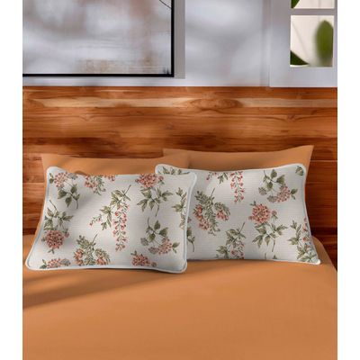 Jogo de Cama King Premium Fio Penteado Vivaldi Laranja UN / Laranja