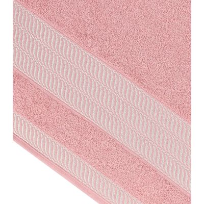 Toalha De Rosto Siena De Algodão Atlantica Rosa UN / Rosa