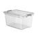 Caixa Organizadora Cristal 50 Litros PlasVale 4066