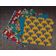 Bloco 25 Folhas Tema Indiano para Scrapbook - Papel Lado Único - Papel Cartão Colorido para Scrapbooking, para Cartões e Diários - Inkdotpot 30,48 Cm × 30,48 Cm / Multicolorido