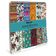 Bloco 25 Folhas Tema Indiano para Scrapbook - Papel Lado Único - Papel Cartão Colorido para Scrapbooking, para Cartões e Diários - Inkdotpot 15,24 Cm × 15,24 Cm / Multicolorido