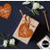Tag de Papel Metalizado para Lembrancinha de Chá de Despedida de Solteira 'Dê um Beijo de Despedida à Solteira' - Inkdotpot 50 Etiquetas Metalizadas / Laranja - Prata