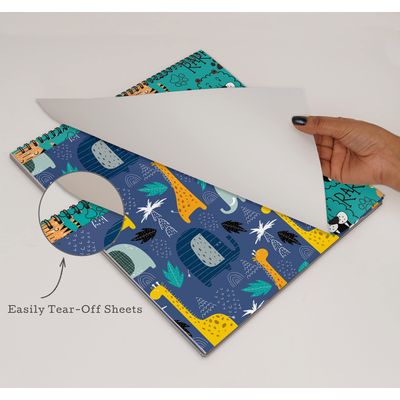 Bloco de 25 Folhas Tema Bebê para Scrapbook Lado Único, Papel Cartão Colorido, Fundos Decorativos, Cartões e Diário - Inkdotpot 30,48 Cm × 30,48 Cm / Multicolorido