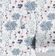 Papel de Parede Adesivo Vinílico Impermeável com Estampa de Folhas Azuis para Paredes e Armários - S4Sassy 63,5 cm (L) × 914,4 cm (C) / Azul - Vinil Texturizado