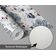 Papel de Parede Adesivo Vinílico Impermeável com Estampa de Folhas Azuis para Paredes e Armários - S4Sassy 63,5 cm (L) × 914,4 cm (C) / Azul - Vinil Texturizado