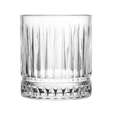 Conjunto De Copos De Cristal 6 Peças 330 Ml Deli Diamante Lyor