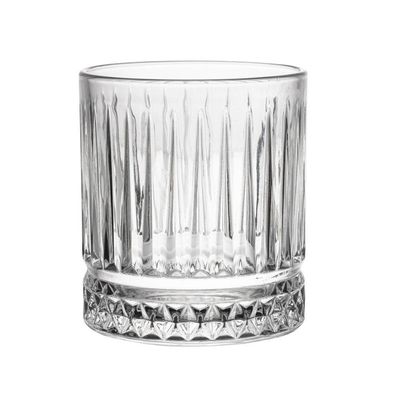 Conjunto De Copos De Cristal 6 Peças 330 Ml Deli Diamante Lyor