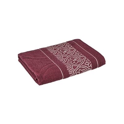 Toalha Rosto Taj 50x70cm Cavhome Borgonha