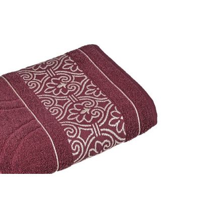 Toalha Rosto Taj 50x70cm Cavhome Borgonha