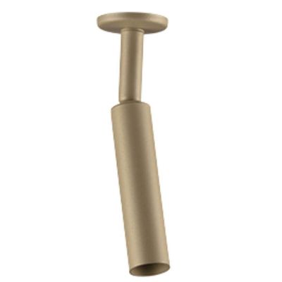 Spot Cilíndrico Sobrepor Direcionável Luminária de Teto 15cm Alumínio Dourado LED G9 Neo Dital