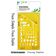 Estêncil Traceease para Plantas Arquitetônicas e Símbolos de Cozinha e Banheiro, para Profissionais, 39,3 x 19,6 cm - IBA Crafts Amarelo