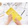Estêncil Traceease para Plantas Arquitetônicas e Símbolos de Cozinha e Banheiro, para Profissionais, 39,3 x 19,6 cm - IBA Crafts Amarelo