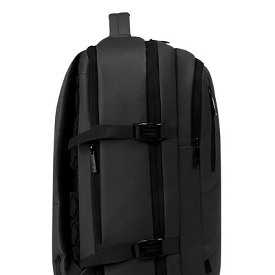 Mochila Executiva Masculina Falcon Preta U / Preto