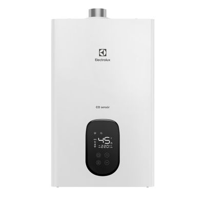 Aquecedor de Água a Gás Electrolux Exaustão Forçada 22L GLP Digital Experience com CO Sensor (H22BG) Bivolt