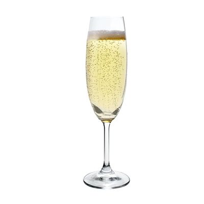 Jogo de 2 taças para champanhe em cristal Bohemia Anna 220ml: Elegância e Cristal Tcheco Original