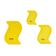 Traceease Estênceis Moldes para Acolchoamento Conjunto de 3 (7,6/10,2/12,7 cm) DIY Costura Patchwork N0 - S4Sassy Amarelo