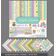 Kit Dupla Face de Papéis para Scrapbook e Cartões, Cardstock 30,5 x 30,5 cm, 16 Folhas Multicolorido com Folha de Adesivos - Inkdotpot 30,48 Cm × 30,48 Cm / Multicolorido