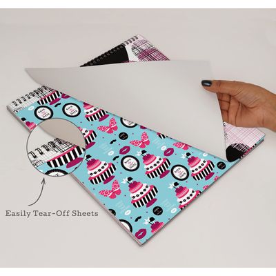 Bloco de Papel Scrapbook Tema Casamento 25 Folhas Lado Único Cartolina Colorida Fundo Decorativo para Cartões e Diário - Inkdotpot 30,48 Cm × 30,48 Cm / Multicolorido