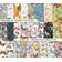 25 Folhas Estampadas de Borboletas para Scrapbook, Papel Lado Único, Cartão Colorido, Fundo Decorativo para Diário e Artesanato - Inkdotpot 15,24 Cm × 15,24 Cm / Multicolorido