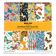 25 Folhas Estampadas de Borboletas para Scrapbook, Papel Lado Único, Cartão Colorido, Fundo Decorativo para Diário e Artesanato - Inkdotpot 15,24 Cm × 15,24 Cm / Multicolorido