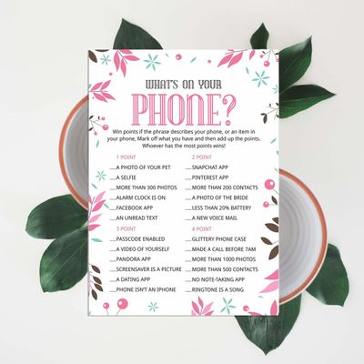 Cartões Quadrados em Branco para Chá de Noiva e Despedida de Solteira, Jogo Floral para Preencher Ideias de Presente, 50 Unid. - Inkdotpot 12,7 Cm × 17,78 Cm / Branco - O Que Tem no Seu Celular