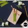 Etiquetas de Papel Metalizado para Pendurar 'Feliz Aniversário' para Lembrancinhas - Inkdotpot 50 Etiquetas Metalizadas / Verde - Dourado