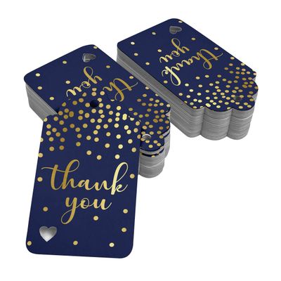 Etiquetas de Papel com Foil para Lembranças de Festas e Casamentos - Inkdotpot 50 Etiquetas Metalizadas / Azul - Prata