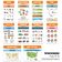 Cartazes Traceease para Ensino Fundamental, Pacote 25 Laminados, Mapas EUA e Mundo, Sistema Solar, Matemática e Mais - IBA Crafts 27,94 Cm × 43,18 Cm / Multicolorido