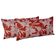 Capa Lombar em Poliéster para Uso Interno/Externo, À Prova D'Água, Retangular para Almofada de Pátio - Vargottam 40,46 Cm × 60,96 Cm / Vermelho