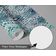 Papel de Parede Adesivo Boho Geométrico Diamante, Vinil Impermeável, Verde, Removível para Quarto e Sala - S4Sassy 63,5 cm (L) × 152,4 cm (C) / Verde - Vinil Texturizado