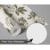 Papel de Parede Autoadesivo Listrado de Peônia, Vinílico Impermeável Branco Removível, Para Locatários, Quarto e Sala de Jantar - S4sassy 63,5 cm (L) × 152,4 cm (C) / Branco - Vinil Liso