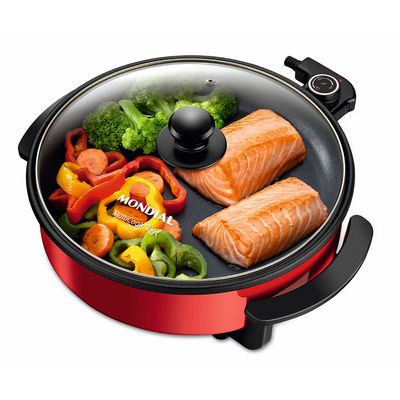 Panela Elétrica Mondial Multicook Red PE-28 110