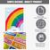 Traceease 10 Cartazes Laminados Sala de Aula/Jardim/Ensino Domiciliar/Bebê - ABC, Números, Formas, Emoções, Tempo - IBA Crafts 22,86 Cm × 30,48 Cm / Multicolorido