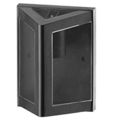 Luminária Arandela de Parede Triangular Preta Termoplástico Smart Dital  Varanda Fachada