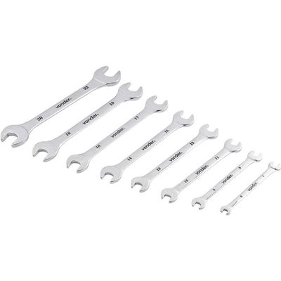 Jogo de chaves fixas 6 mm a 22 mm cromadas VONDER