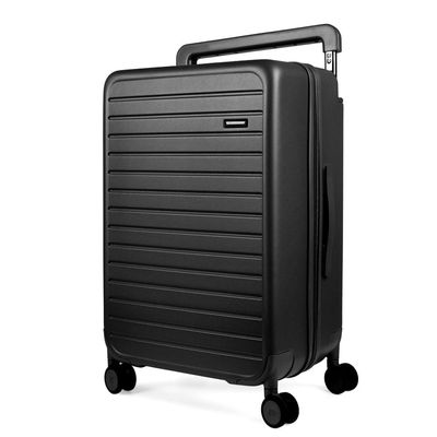 Mala Média 23 kg Policarbonato 4 Rodas Nova Bahamas Preta M / Preto