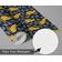 Papel de Parede Estampa Safari de Leopardo Selva Removível Vinil Autoadesivo Decorativo para Quarto e Sala Azul - S4Sassy 63,5 cm (L) × 609,6 cm (C) / Azul - Vinil Liso