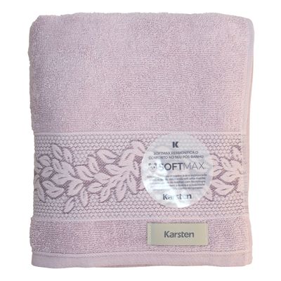 Toalha Banho Provence 135X70Cm 430G/M2 Roxo Malva - Karsten