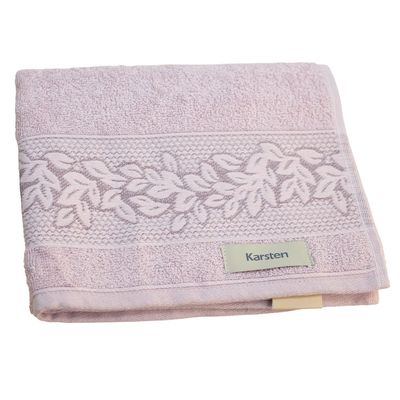 Toalha Rosto Provence 80X48Cm 430G/M2 Roxo Malva - Karsten