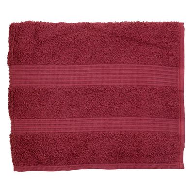 Toalha Rosto Verona 80X50 395G/M2 Vermelho Rouge - Groh