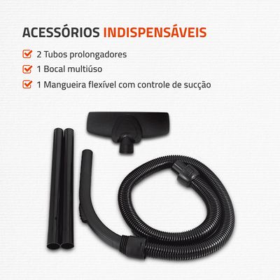 Aspirador de Pó Hepa Mondial Turbo AP-15 - 1500W 220V