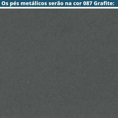 Sofá 3 Lugares Mh-4205 Herval 235 Cm (larg) Madeira Maciça Estofado Bege Base Laca Fosca Grafite