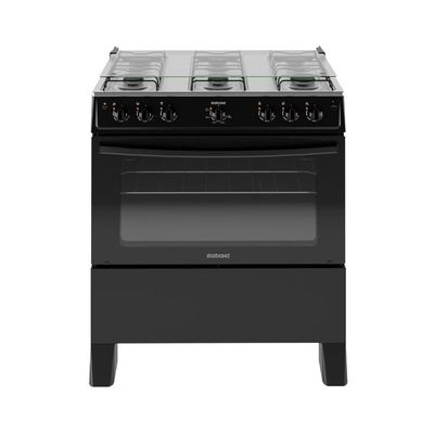 Fogão 6 Bocas Star New Itatiaia Preto Bivolt