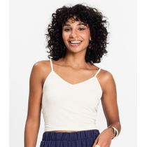 Blusa de alça Infinita Cor Bege