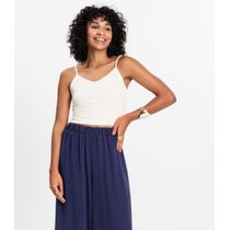 Blusa de alça Infinita Cor Bege