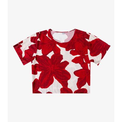 Blusa Feminina Com Estampa Rotativa Infinita Cor Branco G / Branco