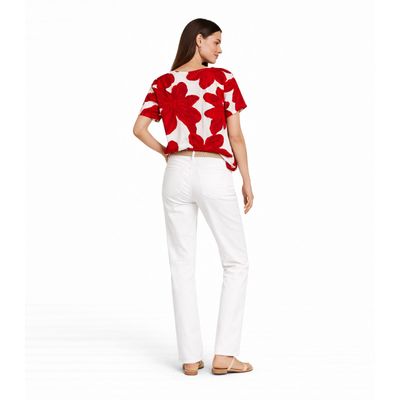 Blusa Feminina Com Estampa Rotativa Infinita Cor Branco P / Branco