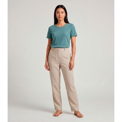 Blusa Feminina Básica Infinita Cor Verde GG / Verde
