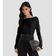 Blusa Feminina em Viscose Creponada Dianna Preto G / Preto