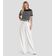 Blusa Feminina Em Tricot Listrado Dianna Preto GG / Preto